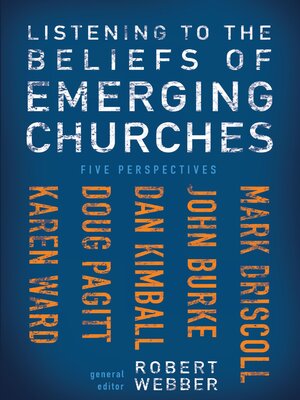 cover image of Listening to the Beliefs of Emerging Churches